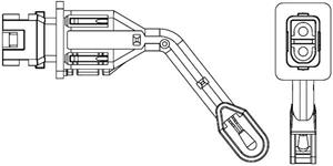 Mercedes-Benz Temperatuursensor