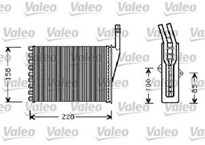 Wärmetauscher, Innenraumheizung rechts Valeo 812288