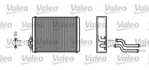 Wärmetauscher, Innenraumheizung Valeo 812326