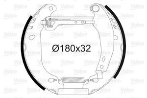 Bremsbackensatz Hinterachse Valeo 554672