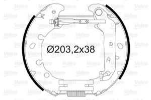 Bremsbackensatz Hinterachse Valeo 554827