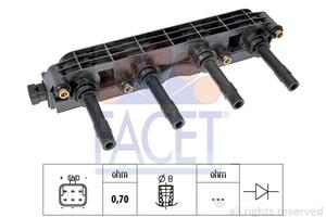 Zündspule Facet 9.6299