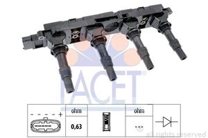 Zündspule Facet 9.6408