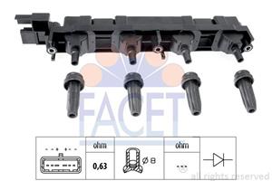 Zündspule Facet 9.6409