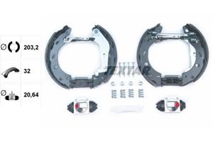Bremsbackensatz Hinterachse Textar 84057402