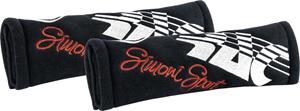 Simoni Racing Set Protector Type 3 Schouderkussens - Zwart