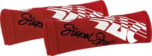 Simoni Racing Set Protector Type 3 Schouderkussens - Rood