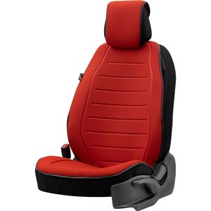 OtoM Universele Beschermende Stoelhoes/Monteurshoes 'Active-Line' Rood Stof - 1-stuks