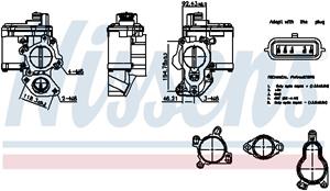 Nissan EGR-klep