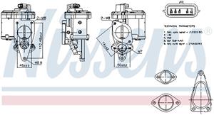 AGR-Ventil Nissens 98272