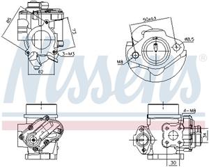 Nissan EGR-klep