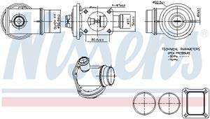 AGR-Ventil Nissens 98363