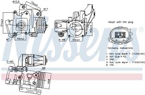 AGR-Ventil Nissens 98387