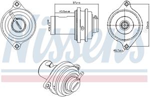 Mercedes-Benz EGR-klep