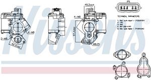 Nissan EGR-klep