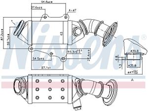 Fiat Koeler, uitlaatterugvoering