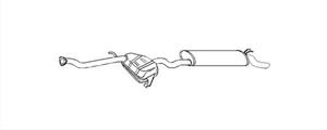 Lancia Einddemper - Easy2Fit Kit - Set met montagedelen