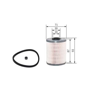 Kraftstofffilter BOSCH F 026 402 882
