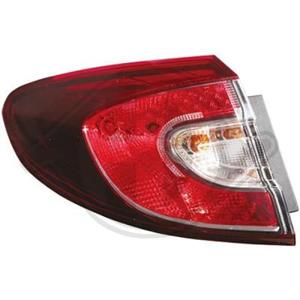 DIEDERICHS Rückleuchte RENAULT 4465690 265500010R Heckleuchte,Rücklicht,Schlussleuchte