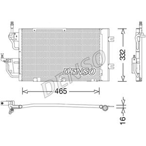 Denso Condensator, airconditioning  DCN20037