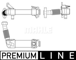 mahleoriginal MAHLE ORIGINAL AGR Kühler BMW CE 17 000P 11717790065,7790065 Abgaskühler,Abgasrückführungskühler,Kühler Abgasrückführung