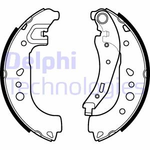 Bremsbackensatz Hinterachse Delphi LS2109