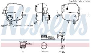 Opel Expansietank, koelvloeistof