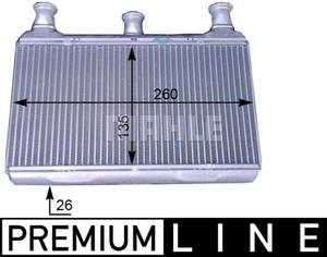 mahleoriginal Wärmetauscher, Innenraumheizung Mahle Original AH 115 000P