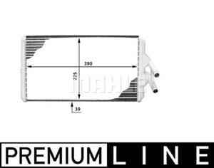 Mercedes-Benz Kachelradiateur, interieurverwarming