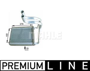 mahleoriginal Wärmetauscher, Innenraumheizung Mahle Original AH 175 000P