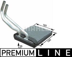 Hyundai Kachelradiateur, interieurverwarming