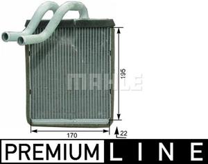 Kia Kachelradiateur, interieurverwarming