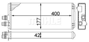 Iveco Kachelradiateur, interieurverwarming