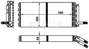 mahleoriginal Wärmetauscher, Innenraumheizung Mahle Original AH 243 000P