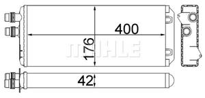 Iveco Kachelradiateur, interieurverwarming