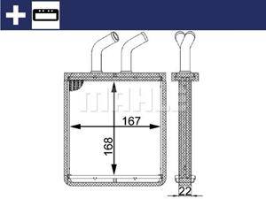 Kia Kachelradiateur, interieurverwarming