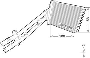 Fiat Kachel radiateur