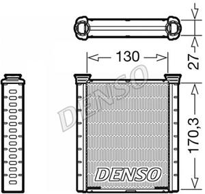 Nissan Kachelradiateur, interieurverwarming