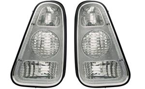 Mini Set Achterlichten passend voor BMW New  R50/R53 2000-2004 - Wit