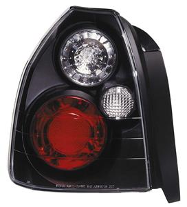Honda Set Achterlichten passend voor  Civic 3-deurs 1996-2001 - Zwart