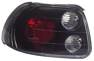 Honda Set Achterlichten passend voor  CRX/DelSol 1992-1998 - Zwart