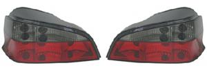 Peugeot Set Achterlichten passend voor  106 1996- - Rood/Smoke