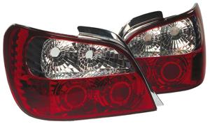 Subaru Set Achterlichten passend voor  Impreza 2000-2003 - Rood/Helder