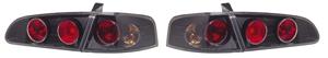 Seat Set Achterlichten passend voor  Ibiza 6L 2002-2008 - Zwart