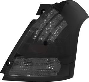 Suzuki Set LED Achterlichten passend voor  Swift II 2005-2010 - Zwart/Smoke