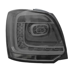 Volkswagen Set LED Achterlichten passend voor  Polo 6R 3/5-deurs 2009-2014 - Smoke