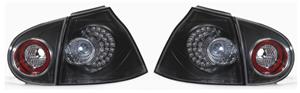 Volkswagen Set LED Achterlichten passend voor  Golf V 2003-2008 excl. Variant - Zwart