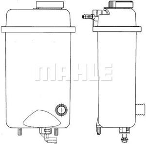 mahleoriginal Ausgleichsbehälter, Kühlmittel Mahle Original CRT 52 000S