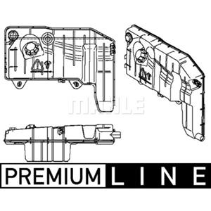 Ausgleichsbehälter, Kühlmittel MAHLE CRT 77 000P