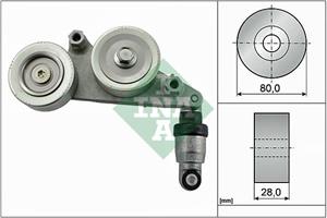 Schwingungsdämpfer, Keilrippenriemen INA 534 0415 10